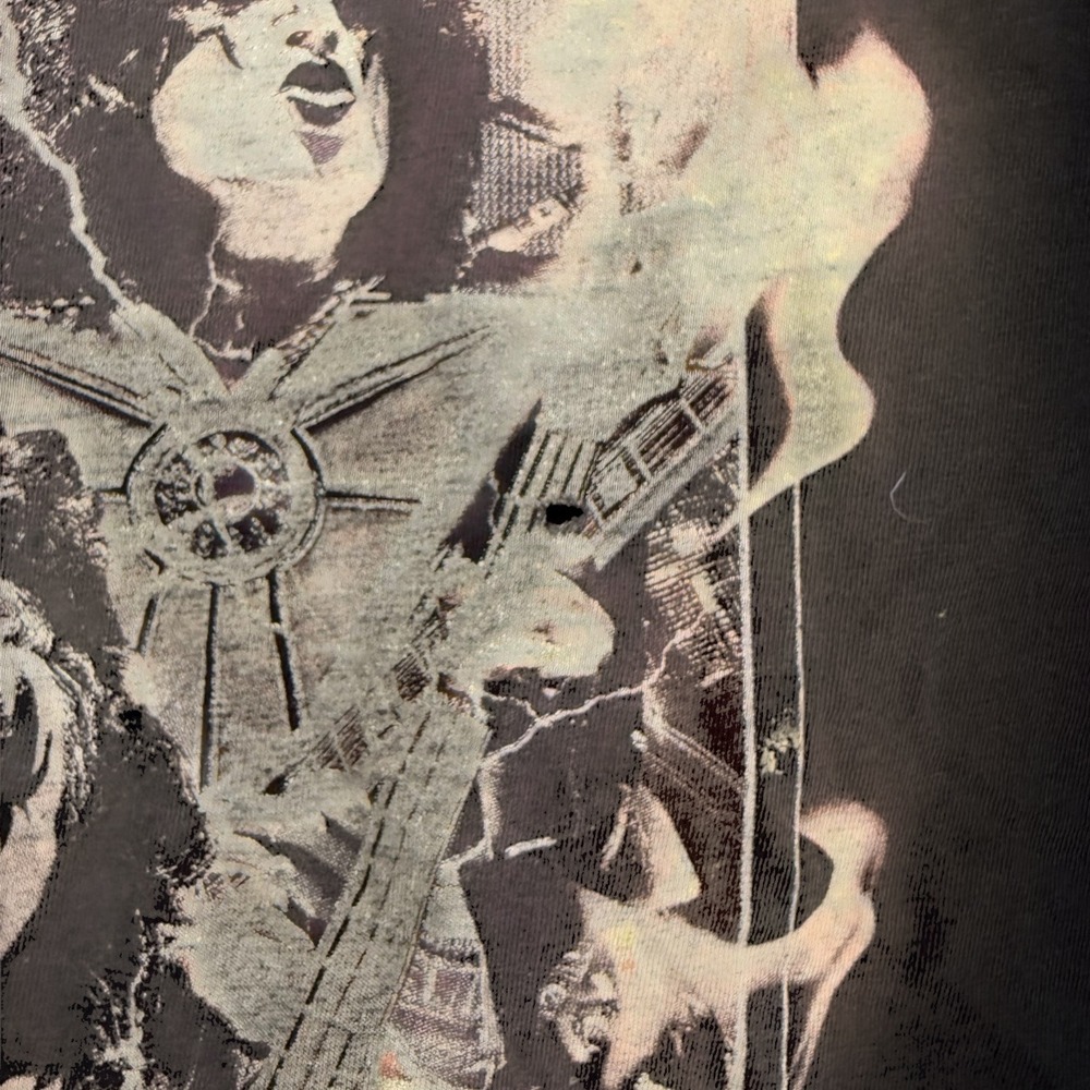 KISS The Final Tour Ever Band Tee Size 2XL Distressed End Of The Road - Picture 8 of 11